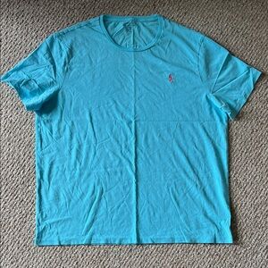 Ralph Lauren Turquoise Short Sleeve Tee